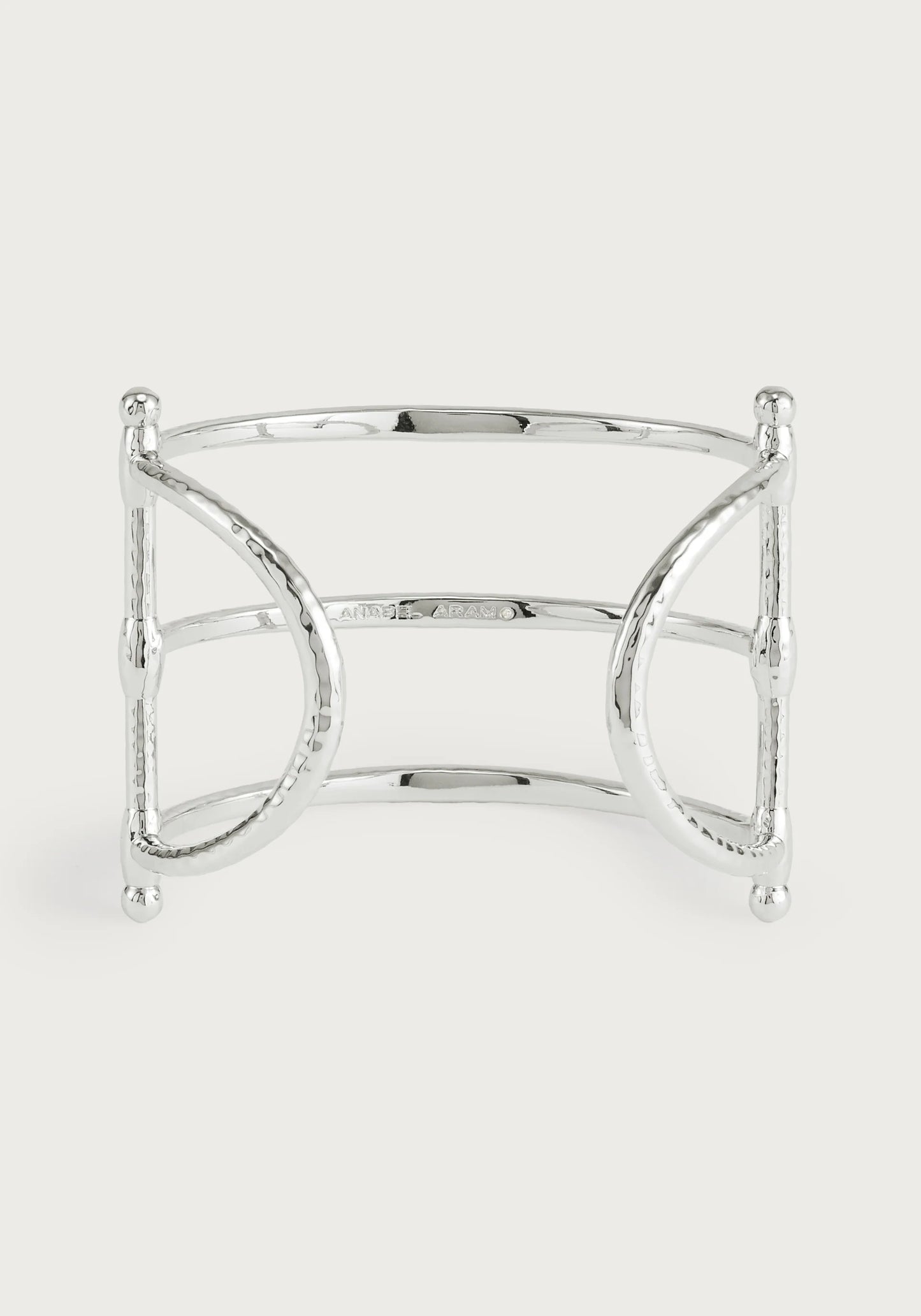 Cheval Bit Cuff, Silver