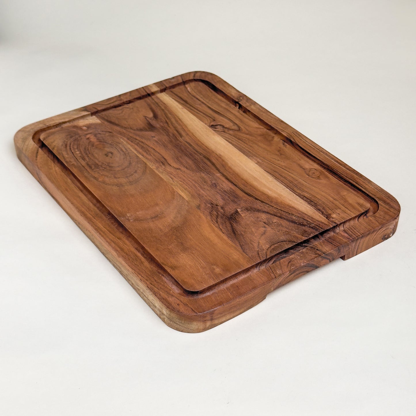 Acacia Wood Board with Juice Groove