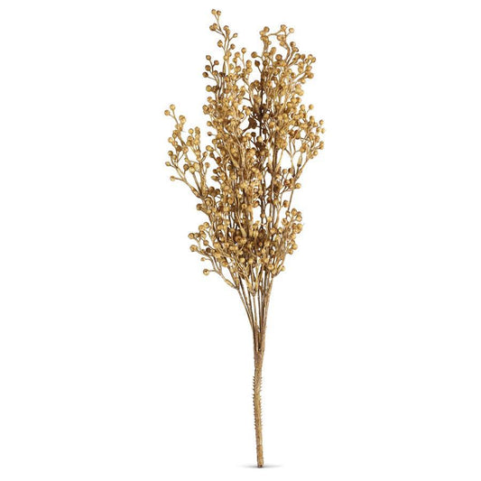 K & K Interiors 12 Inch Natural Berry Bush
