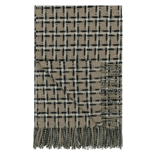 Clarendon Natural Throw
