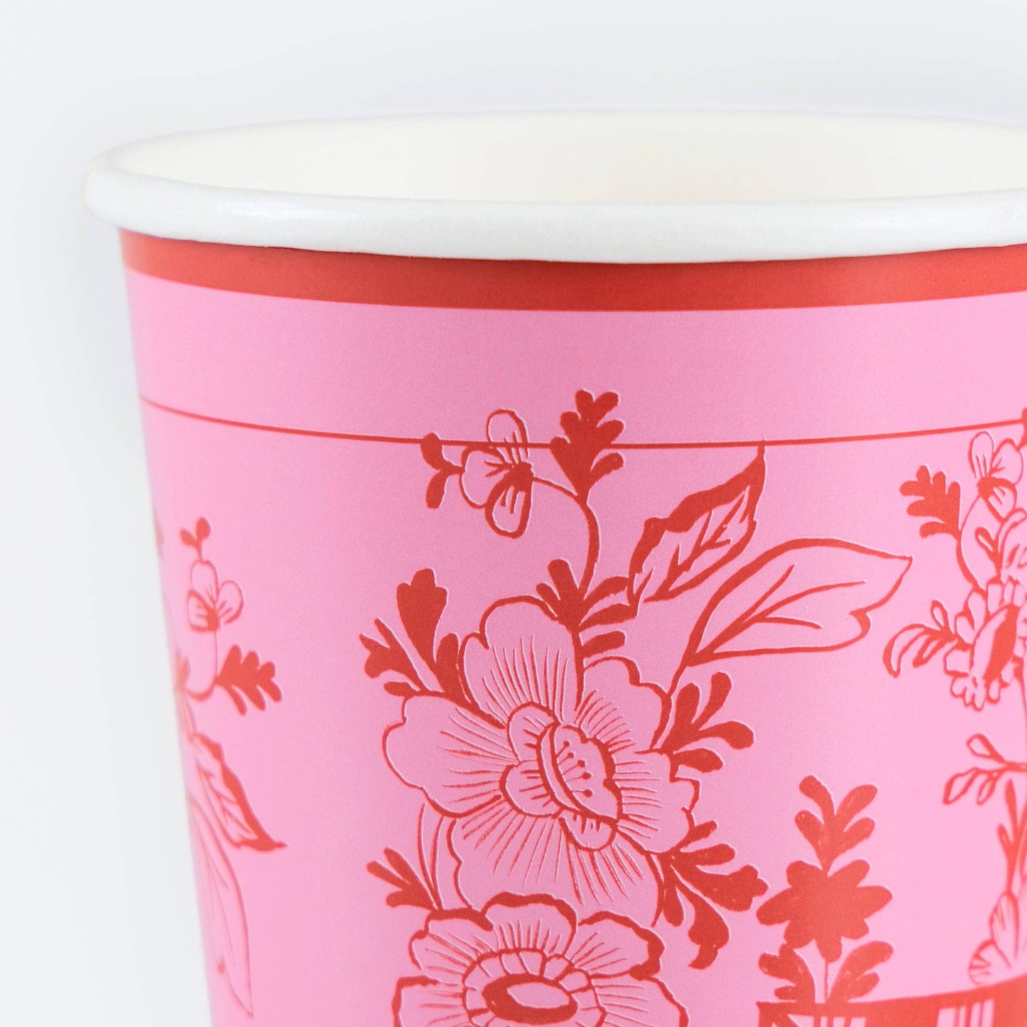 Meri Meri Pink Vintage Botanical Cups