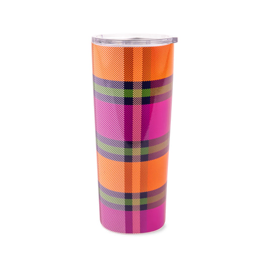 Kate Spade New York Stainless Steel Tumbler - Grand Plaid