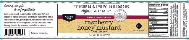 Terrapin Ridge Farms Raspberry Honey Mustard Pretzel Dip