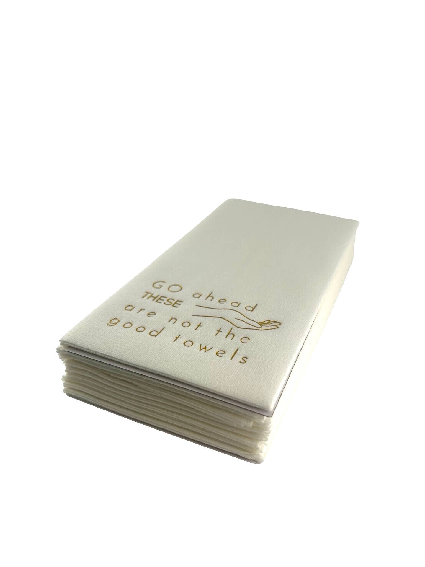 Maven Home Guest Towel Napkins - Go Ahead