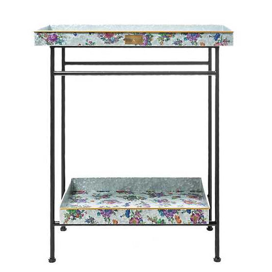 Flower Market Outdoor Galvanized Butler