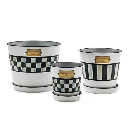 Spectator Pots & Saucers (Set of 3)