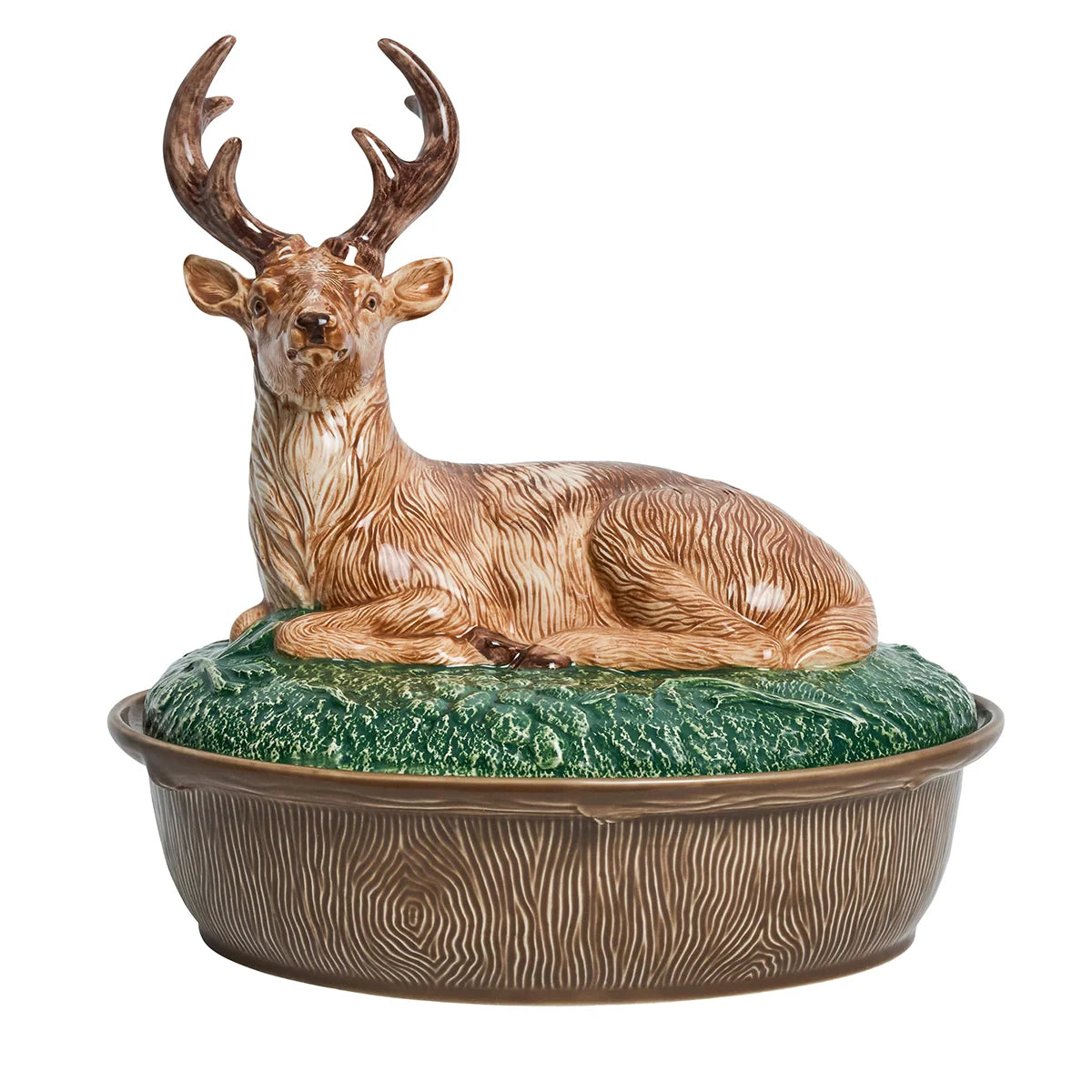 Juliska Forest Walk Stag Baker with Lid - Multi