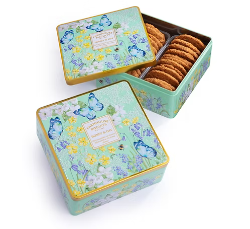 Farmhouse Biscuits Honey & Oat Tin