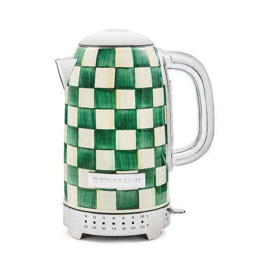 Emerald Check Electric Kettle