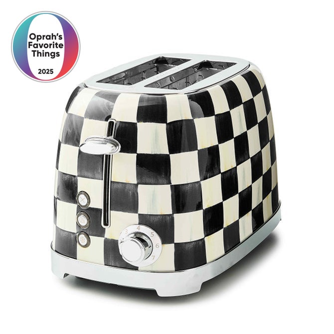 MacKenzie-Childs Courtly Check 2-Slice Toaster