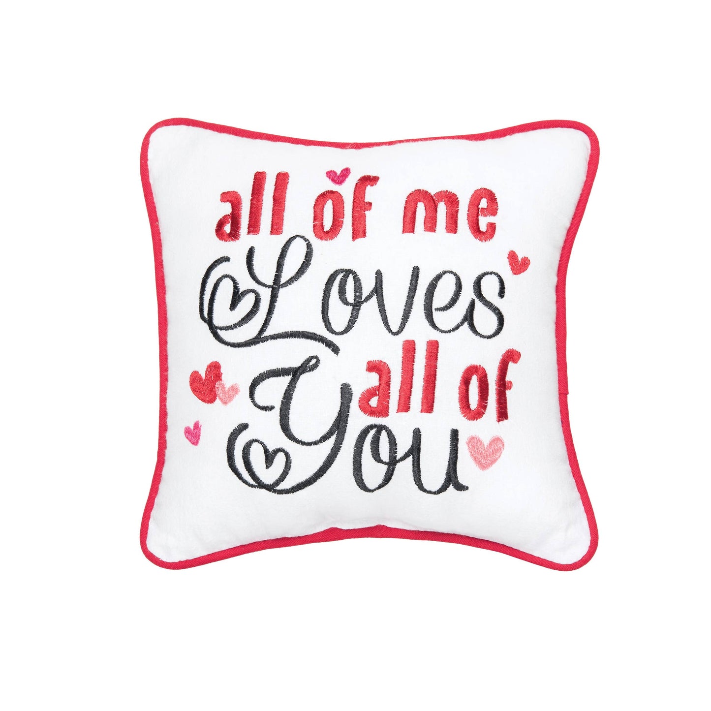 Valentine's Day Loves All Of You Throw Pillow