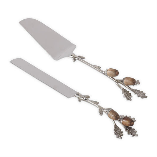 K & K Interiors Set of 2 Cake Serving Utensils
