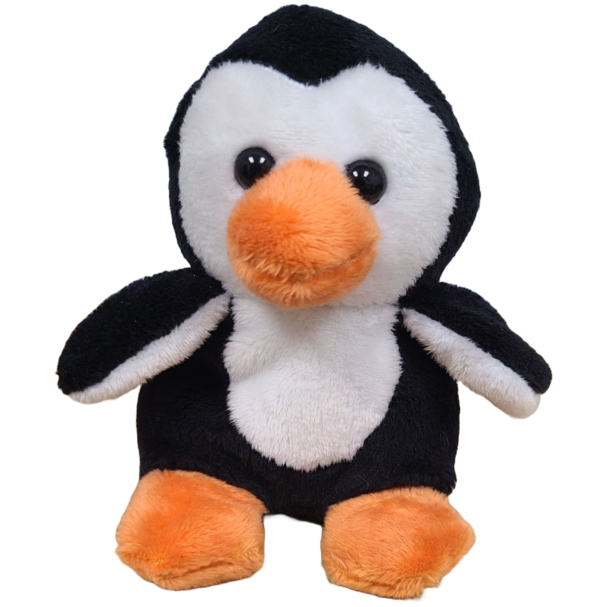 Pebbles the Canned Penguin Stuffed Animal Plush w/Jokes: Pop Top Lid