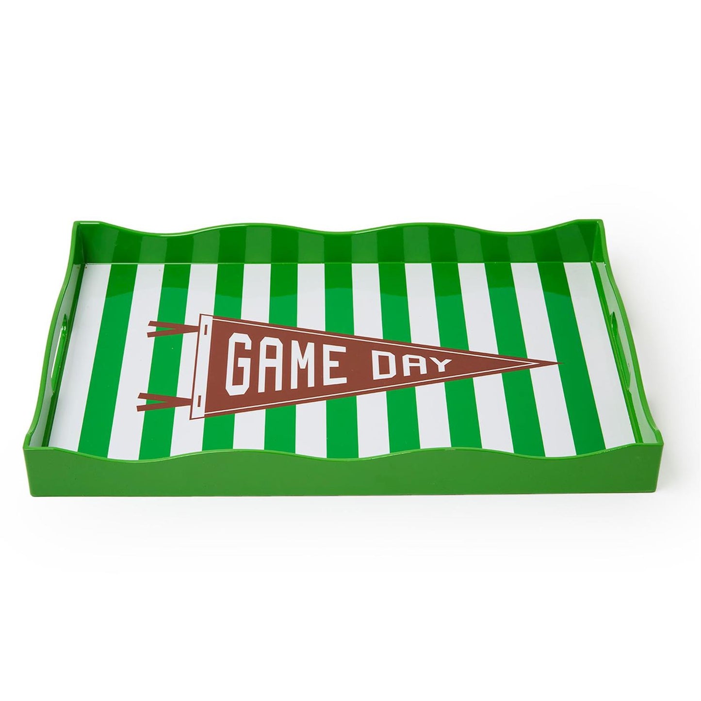 Two's Company Football Game Day Large Tray