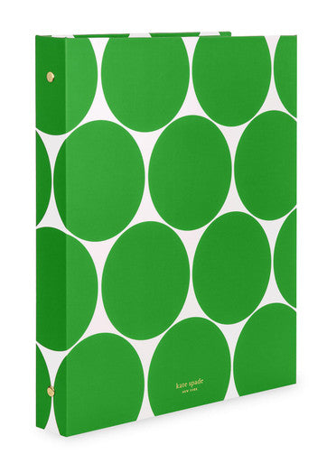 Kate Spade New York Three Ring Binder - Joy Dot