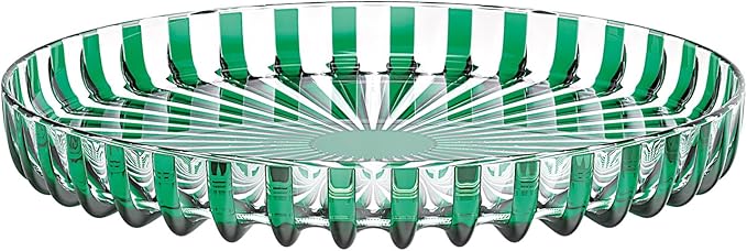 Fratelli Guzzini Dolcevita 12" Round Tray - Emerald