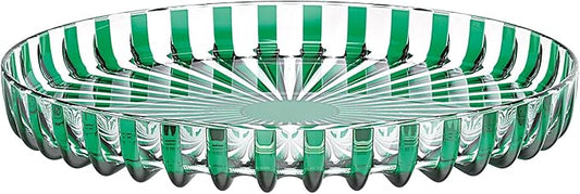 Fratelli Guzzini Dolcevita 12" Round Tray - Emerald