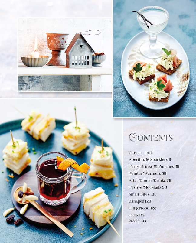 Festive Cocktails & Canapes by Ryland Peters & Small: Hardcover; 160 pages / English