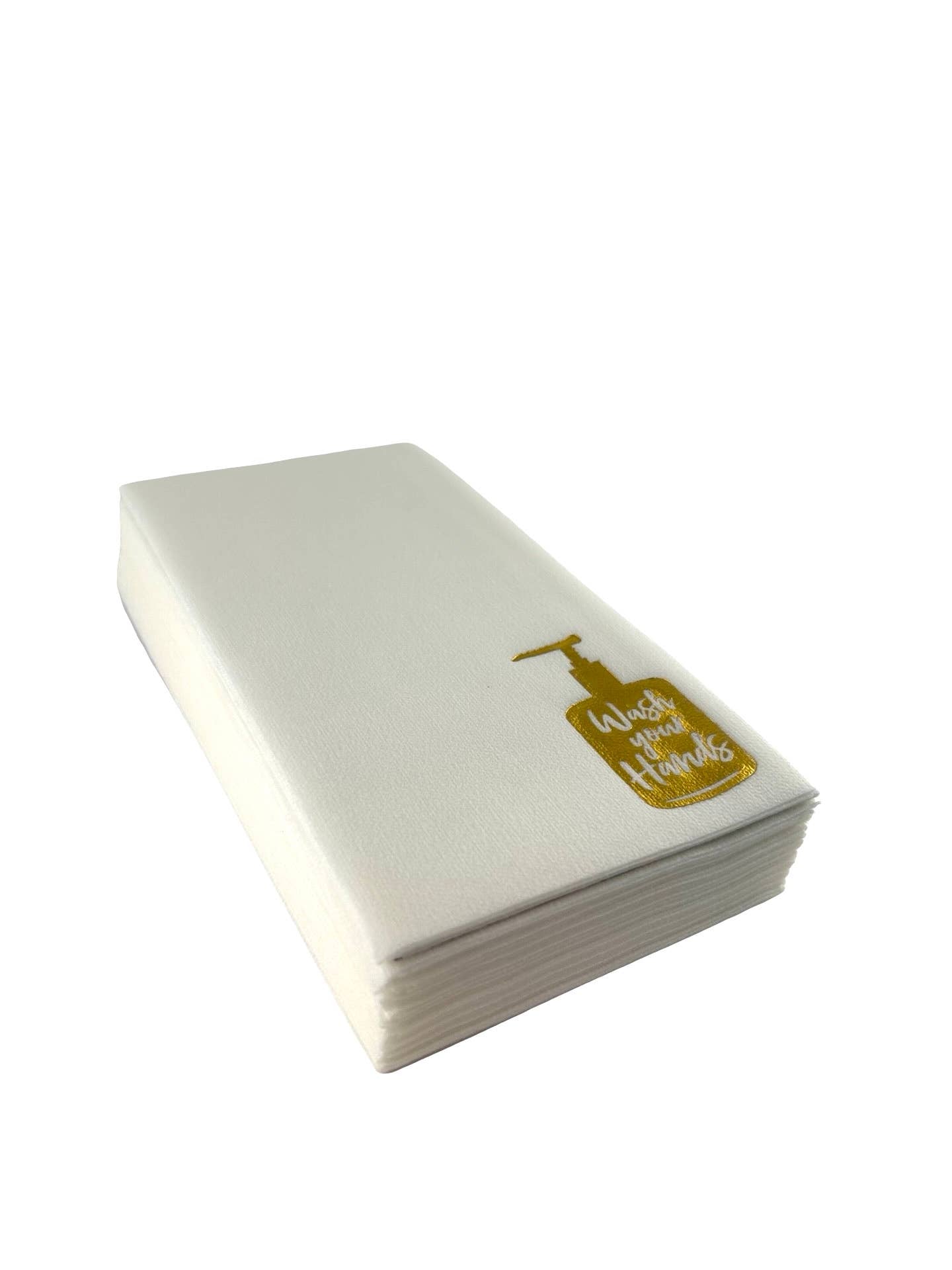 Maven Home Guest Towel Napkins, Wash Your Hands