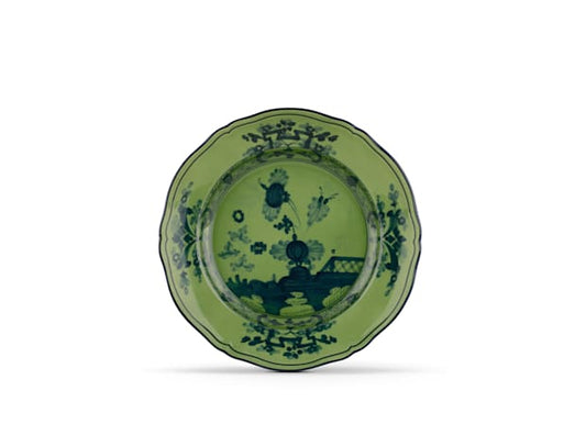 Ginori Oriente Italiano Salad Plate - Malachite