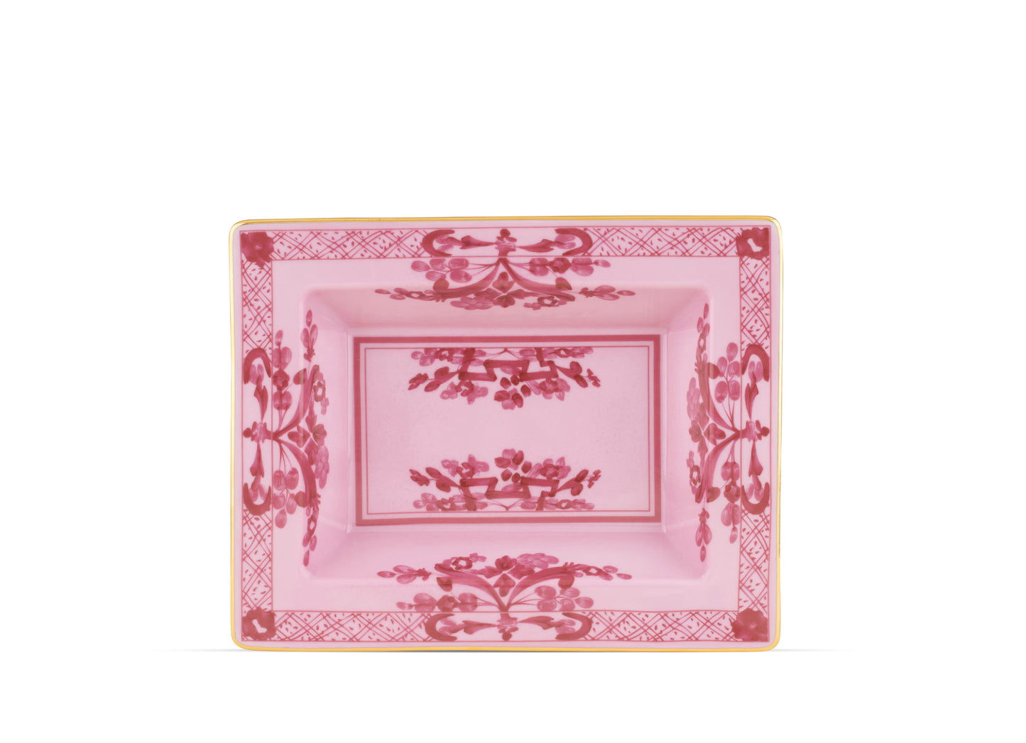 Ginori Oriente Italiano Rectangular Change Tray - Porpora