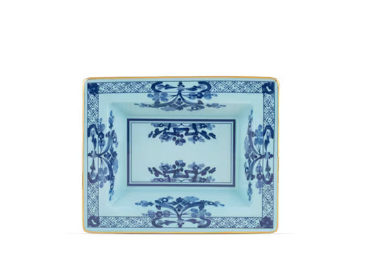 Ginori Oriente Italiano Rectangular Change Tray - Iris