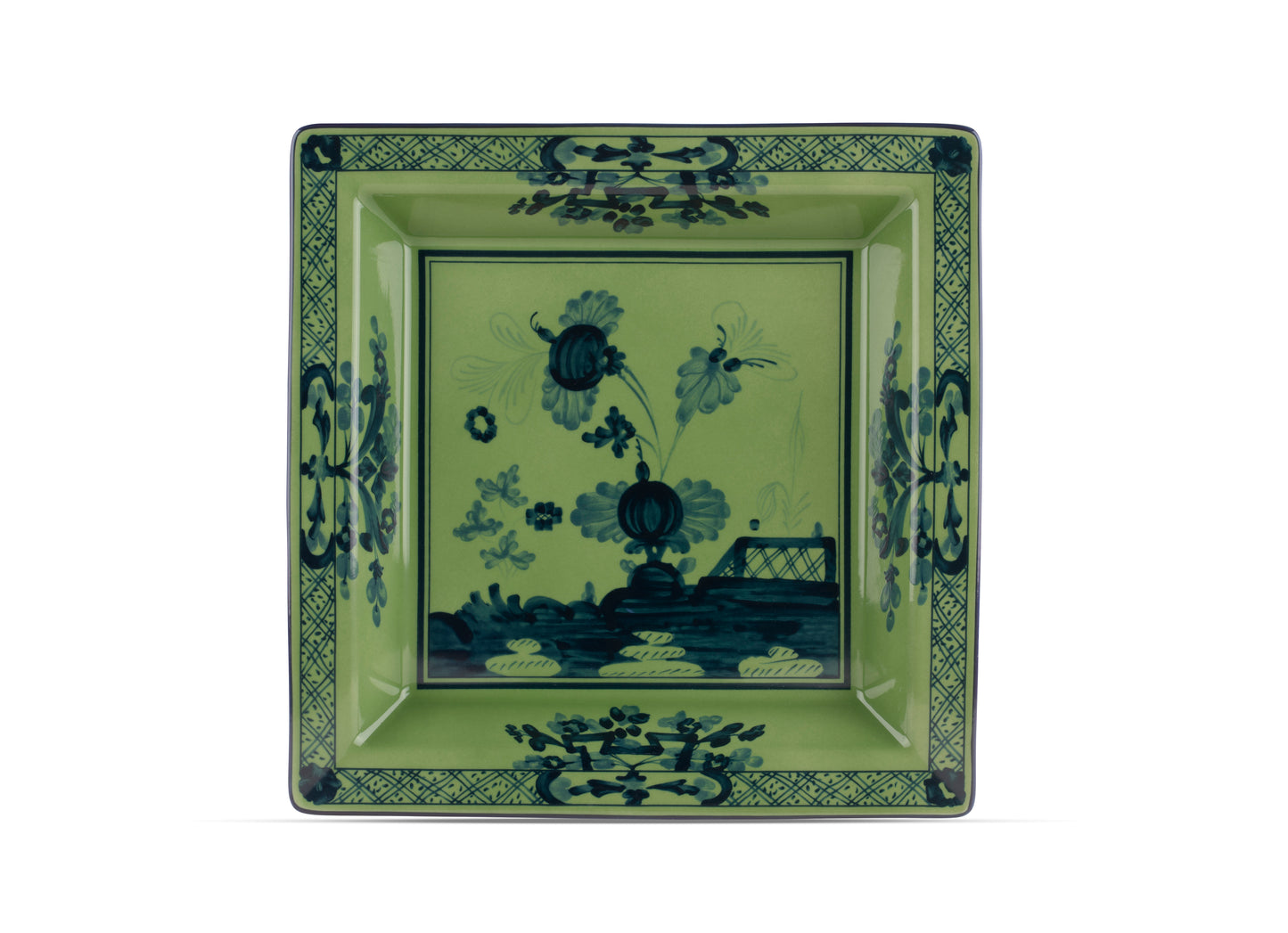 Square Change Tray Malachite