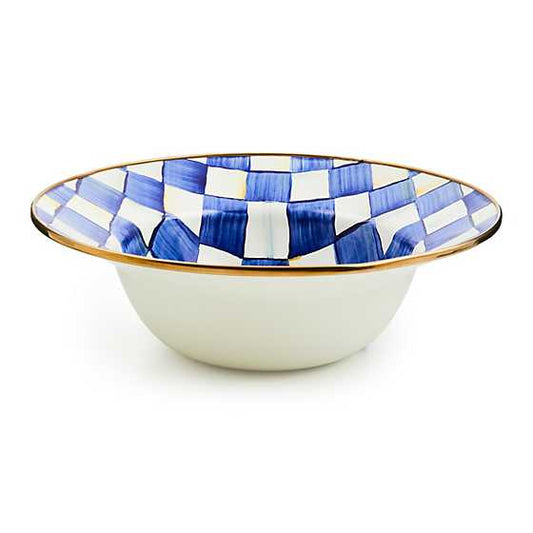 Royal Check Serving Bowl