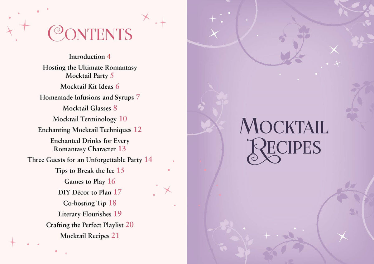 The Romantasy Mocktail Book: Hardcover