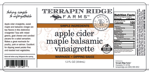 Terrapin Ridge Farms Apple Cider Maple Balsamic Vinaigrette