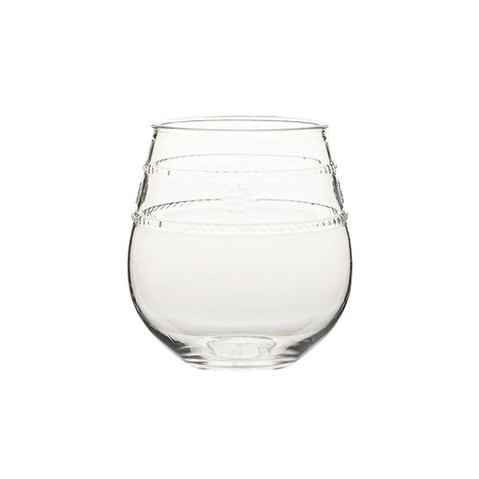 Juliska Isabella  Acrylic Stemless Wine Glass