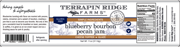 Terrapin Ridge Farms Blueberry Bourbon Pecan Jam