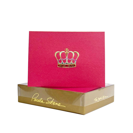 Crown on Azalea Blank Card