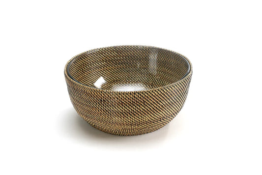 Calaisio Salad and Serving Bowl with Glass, 4Qt Bowl, 11" Diameter
