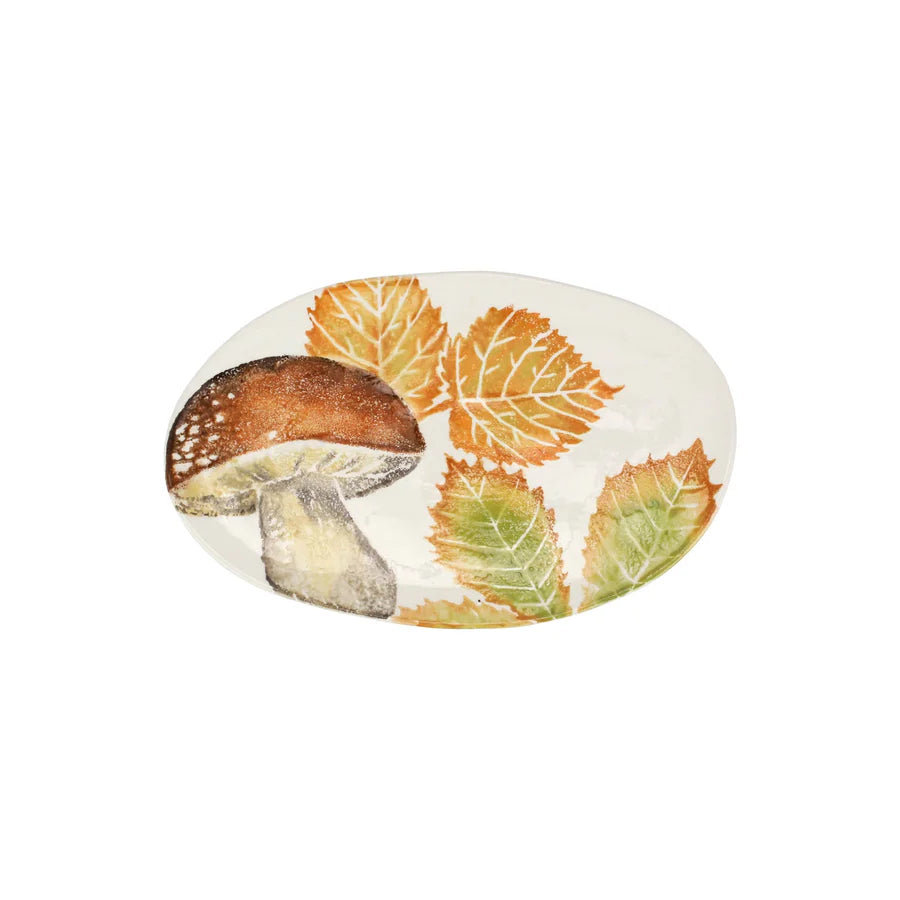 Mushroom Small Oval Platter