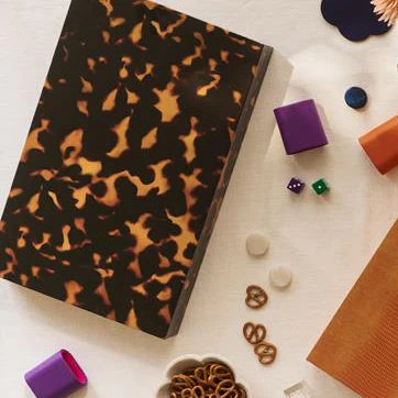 Tortoiseshell Lacquer Backgammon Set