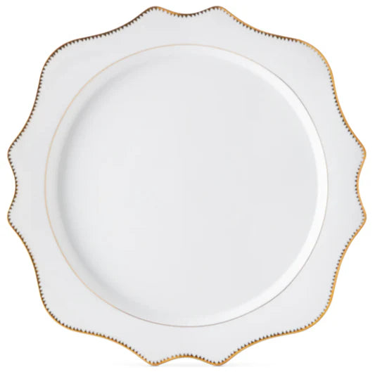 Antique Dinnerware Collection - White & Gold