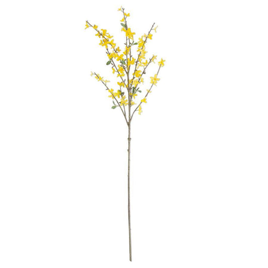 Yellow Forsythia Stem - 44 inch
