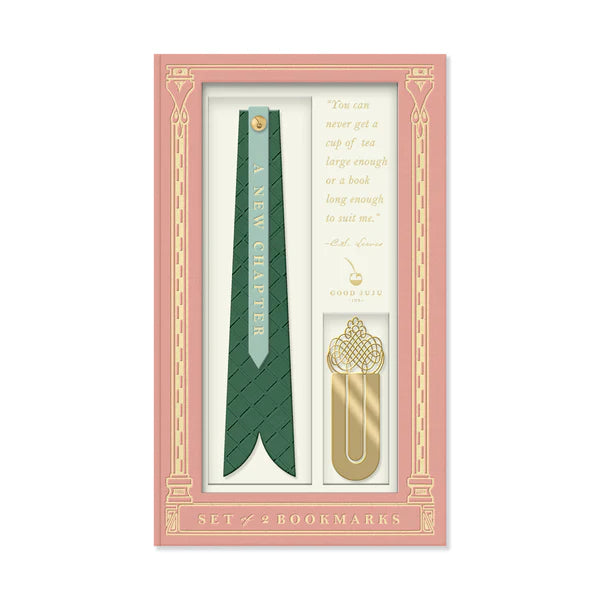 Good JuJu Ink A New Chapter Bookmark Set of 2