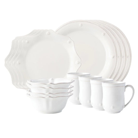 Berry & Thread Dinnerware - Whitewash
