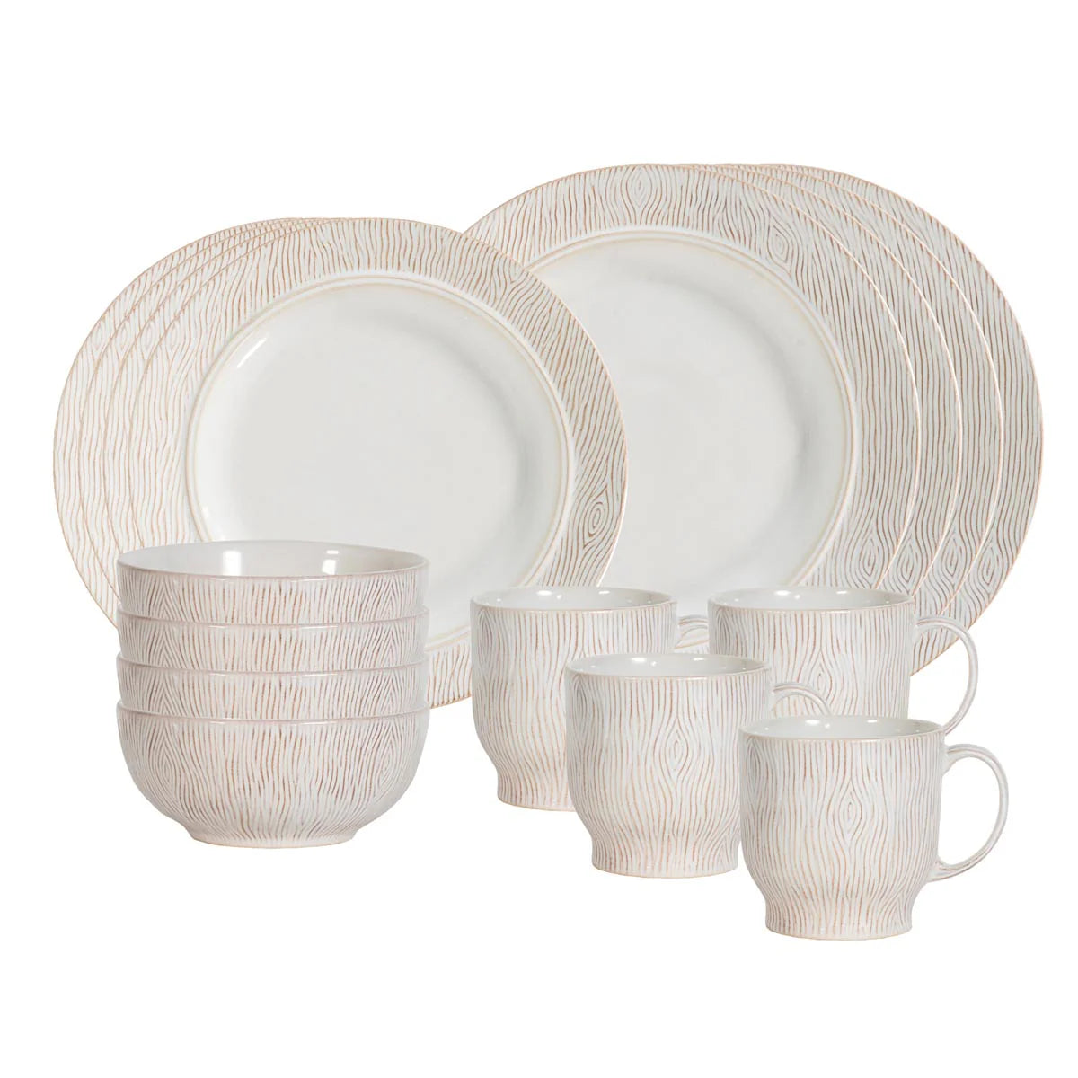 Juliska Blenheim Oak Dinnerware - Whitewash