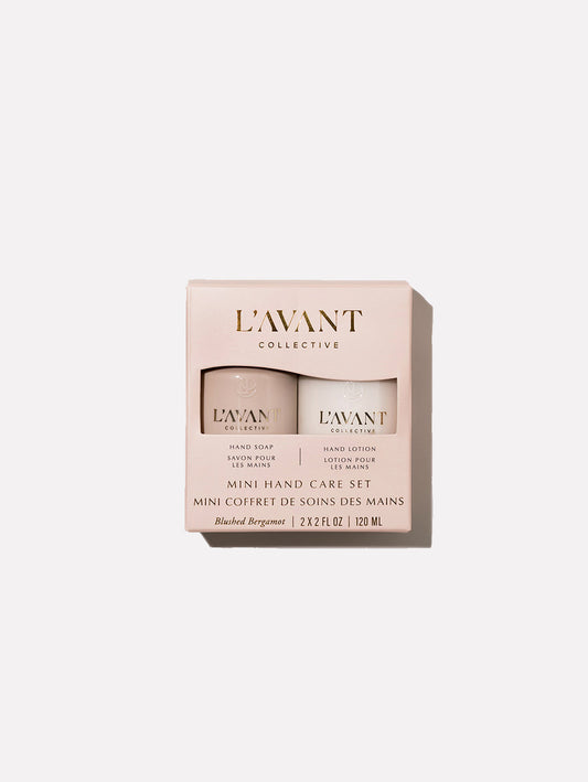 L'Avant Mini Hand Care Set, Hand Soap + Hand Lotion - Blushed Bergamot