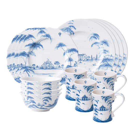 Country Estate Dinnerware - Delft Blue