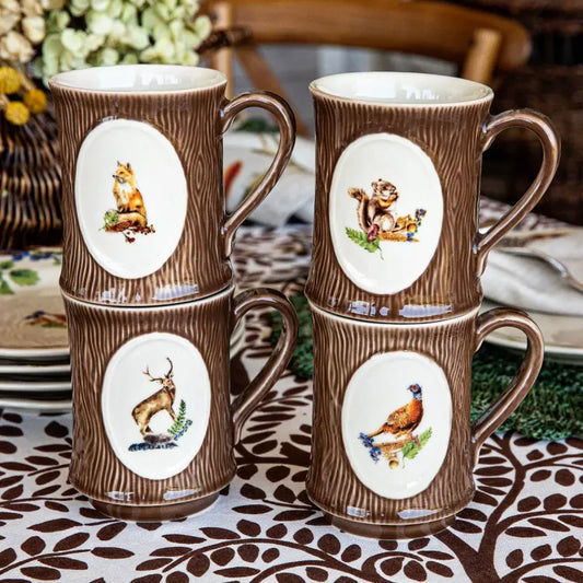 Animal Mug Set of 4