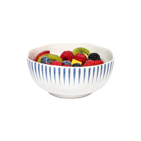 Juliska Sitio Stripe Dinnerware - Delft Blue