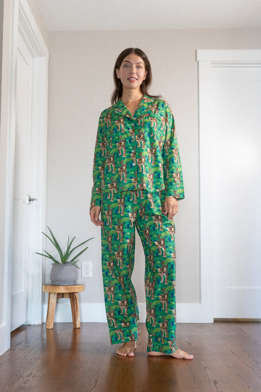 Denise Rae Pajama Set - Wild & Free