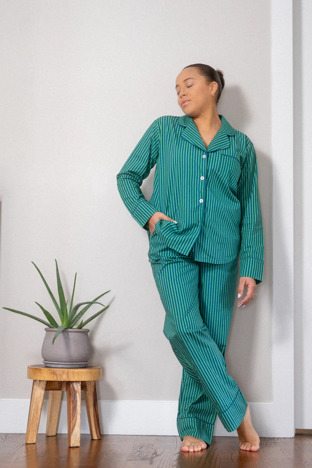 Denise Rae Pajama Set - Jungle Jane