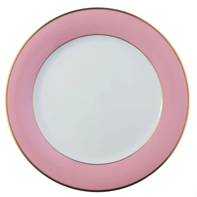 Pickard China ColorSheen Pink with Gold