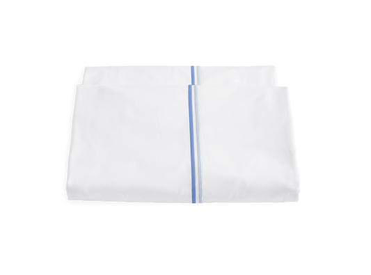 Matouk King Essex Duvet Cover - Azure