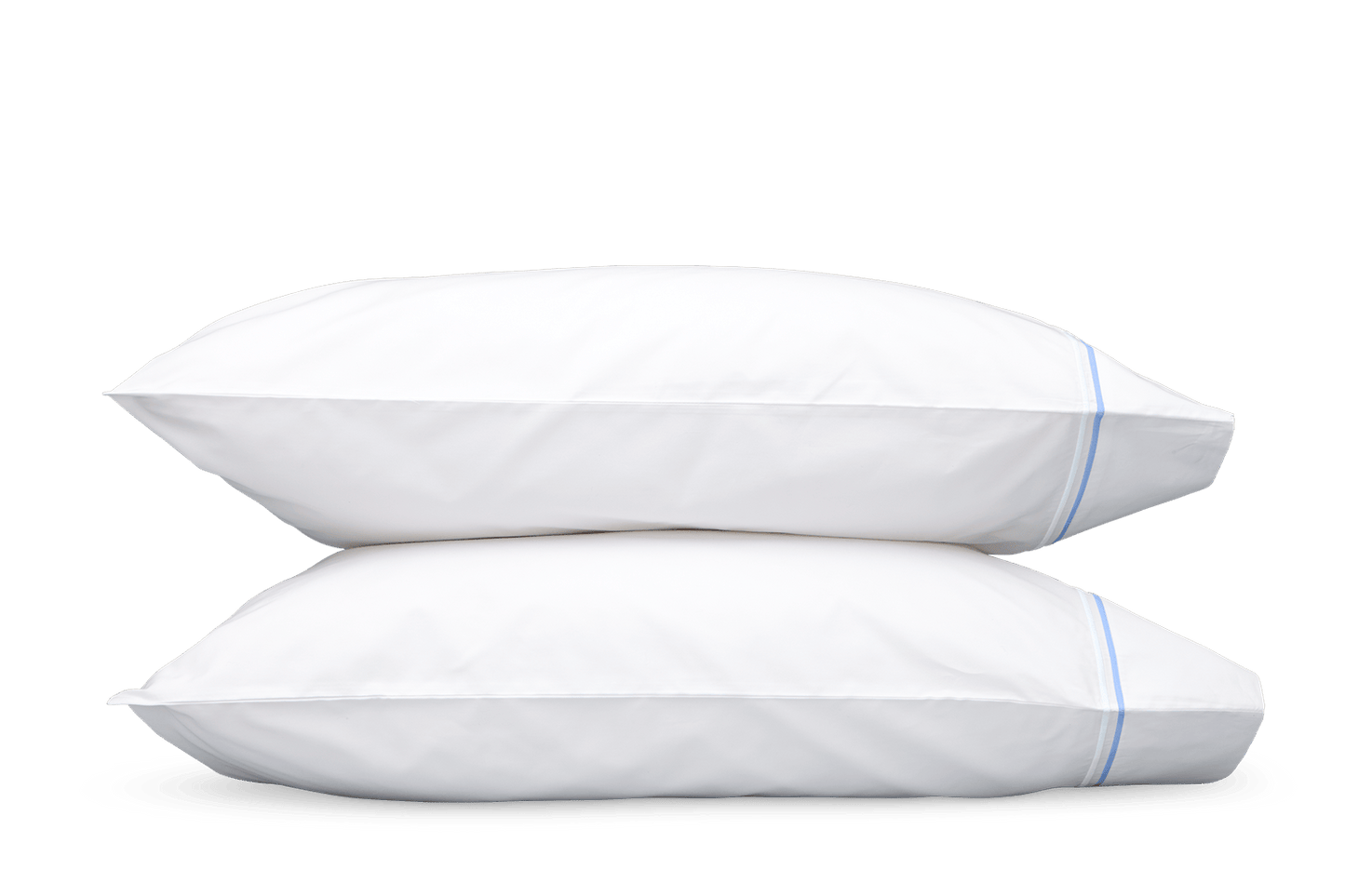 Matouk King Essex Pillowcase (Pair) - Azure